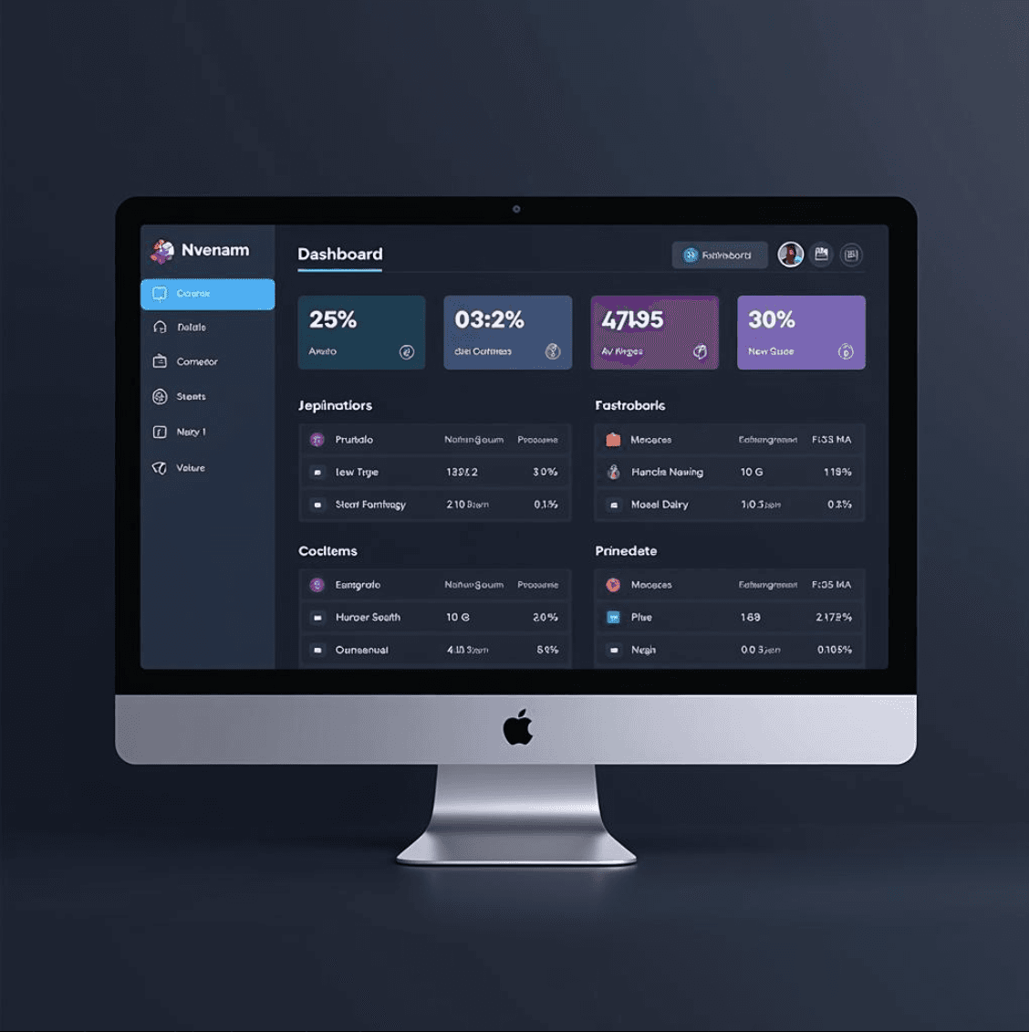 OpAssistant dashboard example